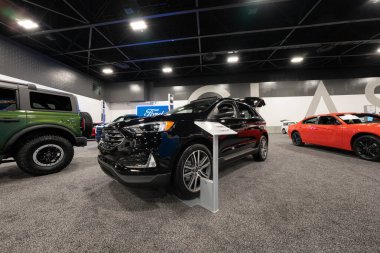 2023 Toledo Otomobil Fuarı 3 Şubat 2023 'te Toledo, Ohio' daki Glass City Center 'da.