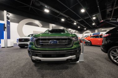 2023 Toledo Otomobil Fuarı 3 Şubat 2023 'te Toledo, Ohio' daki Glass City Center 'da.