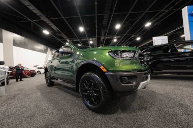 2023 Toledo Otomobil Fuarı 3 Şubat 2023 'te Toledo, Ohio' daki Glass City Center 'da.