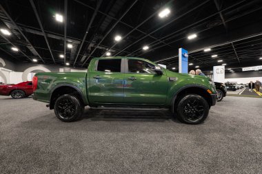 2023 Toledo Otomobil Fuarı 3 Şubat 2023 'te Toledo, Ohio' daki Glass City Center 'da.