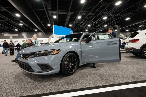 2023 Toledo Otomobil Fuarı 3 Şubat 2023 'te Toledo, Ohio' daki Glass City Center 'da.