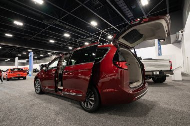 2023 Toledo Otomobil Fuarı 3 Şubat 2023 'te Toledo, Ohio' daki Glass City Center 'da.