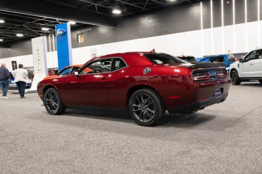 2023 Toledo Otomobil Fuarı 3 Şubat 2023 'te Toledo, Ohio' daki Glass City Center 'da.