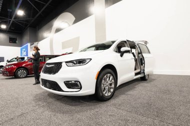 2023 Toledo Otomobil Fuarı 3 Şubat 2023 'te Toledo, Ohio' daki Glass City Center 'da.