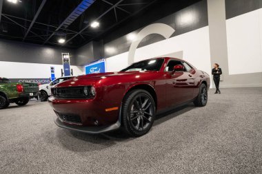 2023 Toledo Otomobil Fuarı 3 Şubat 2023 'te Toledo, Ohio' daki Glass City Center 'da.