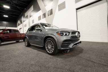 2023 Toledo Otomobil Fuarı 3 Şubat 2023 'te Toledo, Ohio' daki Glass City Center 'da.