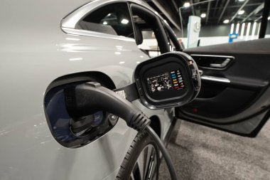 2023 Toledo Otomobil Fuarı 3 Şubat 2023 'te Toledo, Ohio' daki Glass City Center 'da.