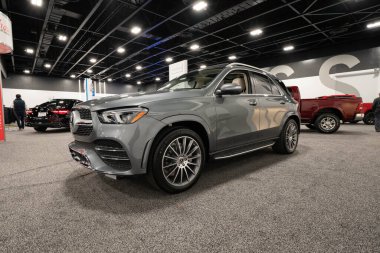 2023 Toledo Otomobil Fuarı 3 Şubat 2023 'te Toledo, Ohio' daki Glass City Center 'da.