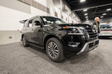 2023 Toledo Otomobil Fuarı 3 Şubat 2023 'te Toledo, Ohio' daki Glass City Center 'da.