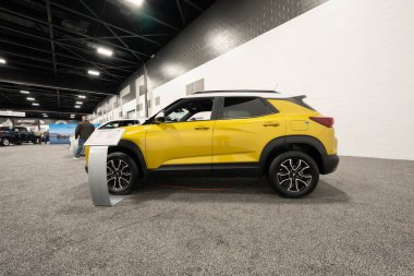 2023 Toledo Otomobil Fuarı 3 Şubat 2023 'te Toledo, Ohio' daki Glass City Center 'da.