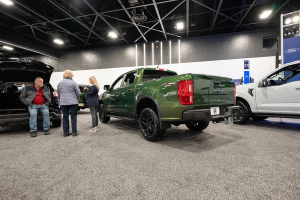 2023 Toledo Otomobil Fuarı 3 Şubat 2023 'te Toledo, Ohio' daki Glass City Center 'da.