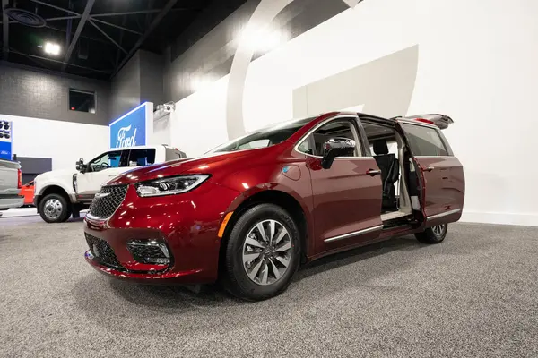 2023 Toledo Otomobil Fuarı 3 Şubat 2023 'te Toledo, Ohio' daki Glass City Center 'da.