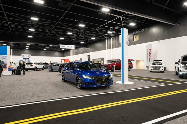 2023 Toledo Otomobil Fuarı 3 Şubat 2023 'te Toledo, Ohio' daki Glass City Center 'da.