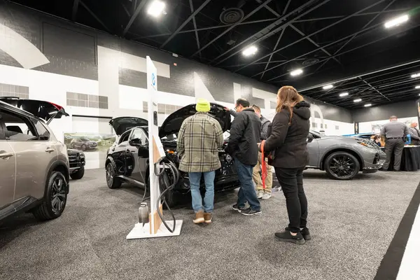 2023 Toledo Otomobil Fuarı 3 Şubat 2023 'te Toledo, Ohio' daki Glass City Center 'da.