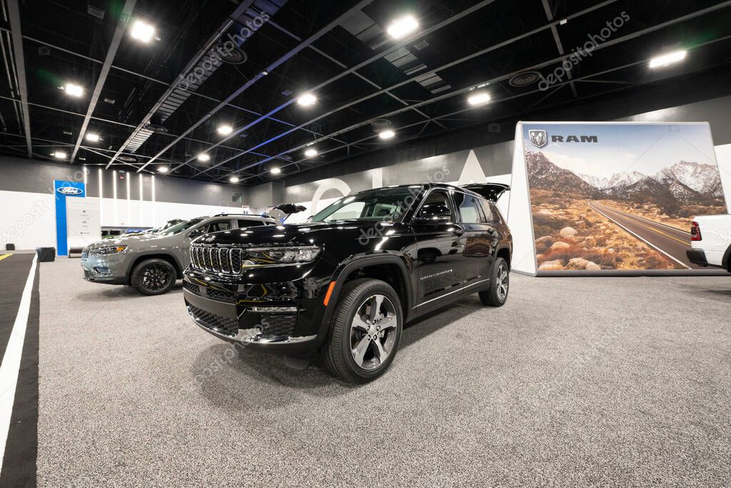 2023 Toledo Auto Show en el Glass City Center en Toledo, Ohio el 3 de