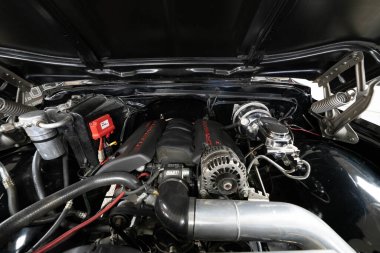 8th Annual Chrome and Ice Winter Indoor Autoshow at the Dort Financial Center in Flint, Michigan on 2-10-2-23