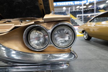 8th Annual Chrome and Ice Winter Indoor Autoshow at the Dort Financial Center in Flint, Michigan on 2-10-2-23