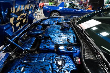 8th Annual Chrome and Ice Winter Indoor Autoshow at the Dort Financial Center in Flint, Michigan on 2-10-2-23