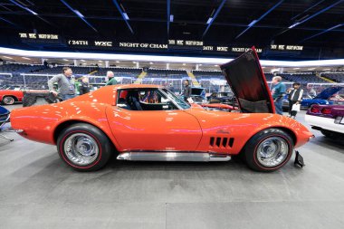 8th Annual Chrome and Ice Winter Indoor Autoshow at the Dort Financial Center in Flint, Michigan on 2-10-2-23