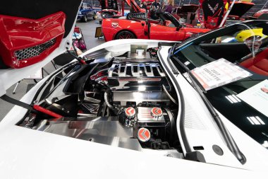 8th Annual Chrome and Ice Winter Indoor Autoshow at the Dort Financial Center in Flint, Michigan on 2-10-2-23