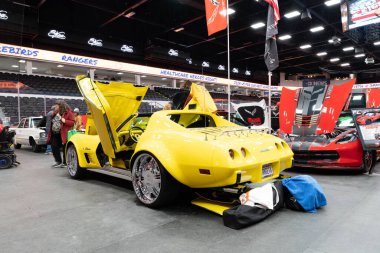 8th Annual Chrome and Ice Winter Indoor Autoshow at the Dort Financial Center in Flint, Michigan on 2-10-2-23