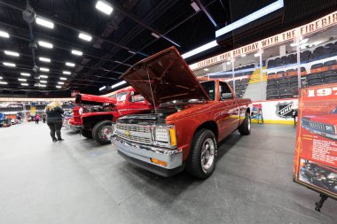 8th Annual Chrome and Ice Winter Indoor Autoshow at the Dort Financial Center in Flint, Michigan on 2-10-2-23