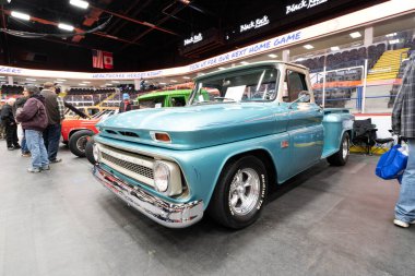 8th Annual Chrome and Ice Winter Indoor Autoshow at the Dort Financial Center in Flint, Michigan on 2-10-2-23