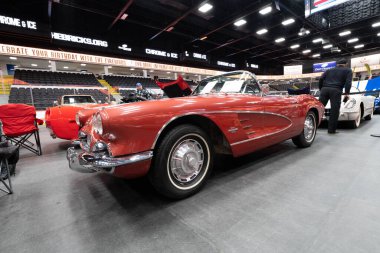 8th Annual Chrome and Ice Winter Indoor Autoshow at the Dort Financial Center in Flint, Michigan on 2-10-2-23