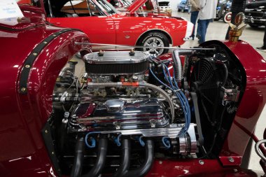 8th Annual Chrome and Ice Winter Indoor Autoshow at the Dort Financial Center in Flint, Michigan on 2-10-2-23