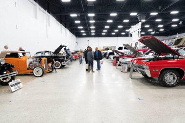 8th Annual Chrome and Ice Winter Indoor Autoshow at the Dort Financial Center in Flint, Michigan on 2-10-2-23