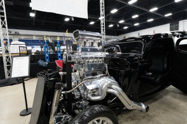 8th Annual Chrome and Ice Winter Indoor Autoshow at the Dort Financial Center in Flint, Michigan on 2-10-2-23