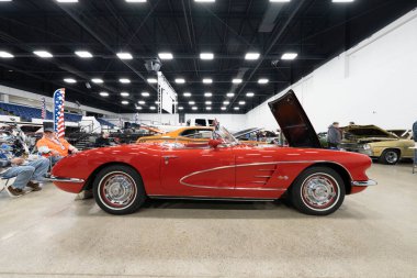 8th Annual Chrome and Ice Winter Indoor Autoshow at the Dort Financial Center in Flint, Michigan on 2-10-2-23