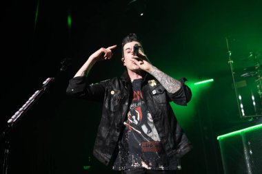 Detroit, Michigan -USA- February 22, 2023: Theory of a Deadman a