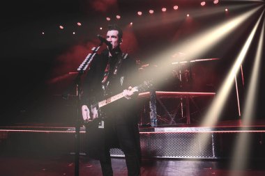 Theory of a Deaman and Skillet perform with special guest Saint Asonia at the Fillmore Detroit on February 22, 2023 in Detroit, Michigan