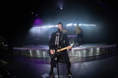 Theory of a Deaman and Skillet perform with special guest Saint Asonia at the Fillmore Detroit on February 22, 2023 in Detroit, Michigan