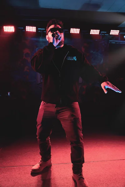 Rapper Red Performs Astronomicon Burton Manor March 3Rd 2023 — Stock Photo, Image