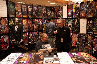 Livonia, Michigan 'daki Burton Malikanesi' nde 5 Mart 2023 'te Astronomicon 6 Kongresi