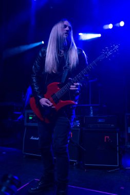 Saint Asonia 22 Şubat 2023 'te Detroit, Michigan Fillmore' da bir Deadman 'ın Konuğu olarak canlı performans sergiliyor.