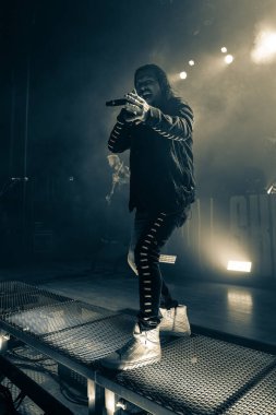 Pop Evil, Detroit, Michigan 'daki Royal Oak Music Theater' da 3-18-2023 'te 