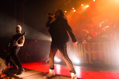 Pop Evil, Detroit, Michigan 'daki Royal Oak Music Theater' da 3-18-2023 'te 