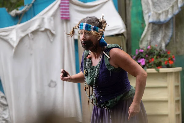 stock image Michigan Renaissance Festival in Holly, Michigan on September 2nd, 2023