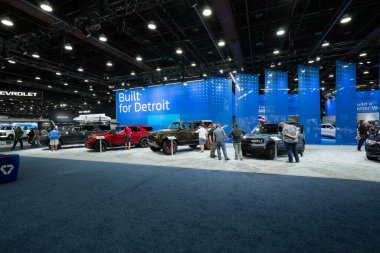 2023 Kuzey Amerika Uluslararası Otomobil Fuarı Detroit, Michigan 'da 9-22-2023 Huntington Center' da