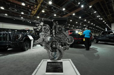 2023 Kuzey Amerika Uluslararası Otomobil Fuarı Detroit, Michigan 'da 9-22-2023 Huntington Center' da