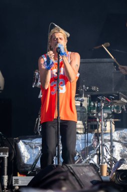 Grup aşkı 8-16-2023 tarihlerinde Detroit, Michigan 'daki P-NK için Comerica Park' ta özel konuk olarak sahne aldı.