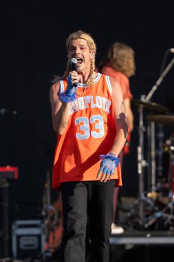 Grup aşkı 8-16-2023 tarihlerinde Detroit, Michigan 'daki P-NK için Comerica Park' ta özel konuk olarak sahne aldı.