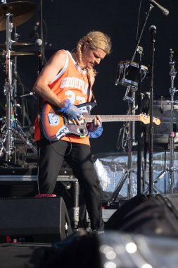 Grup aşkı 8-16-2023 tarihlerinde Detroit, Michigan 'daki P-NK için Comerica Park' ta özel konuk olarak sahne aldı.