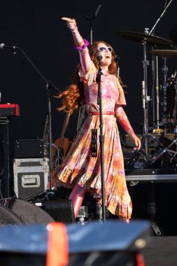 Grup aşkı 8-16-2023 tarihlerinde Detroit, Michigan 'daki P-NK için Comerica Park' ta özel konuk olarak sahne aldı.