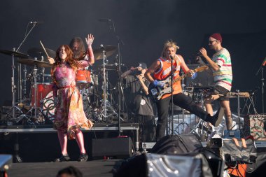 Grup aşkı 8-16-2023 tarihlerinde Detroit, Michigan 'daki P-NK için Comerica Park' ta özel konuk olarak sahne aldı.