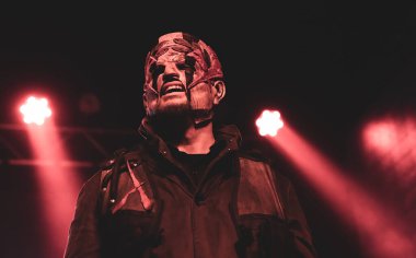 Mantar kafa 3-25-2023 'te Detroit, Michigan' daki Fillmore 'da Static X için özel konuk olarak sahne alıyor.