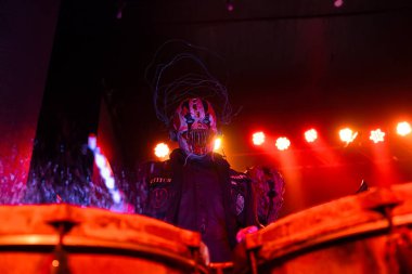 Mantar kafa 3-25-2023 'te Detroit, Michigan' daki Fillmore 'da Static X için özel konuk olarak sahne alıyor.